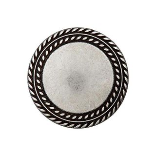Metalen knoop oogje – oudzilver, 
