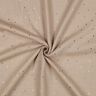 Mousseline/dubbel gehaakte stoffen Rechthoek Foliedruk | Poppy Fabrics – anemoon/goud metallic,  thumbnail number 3