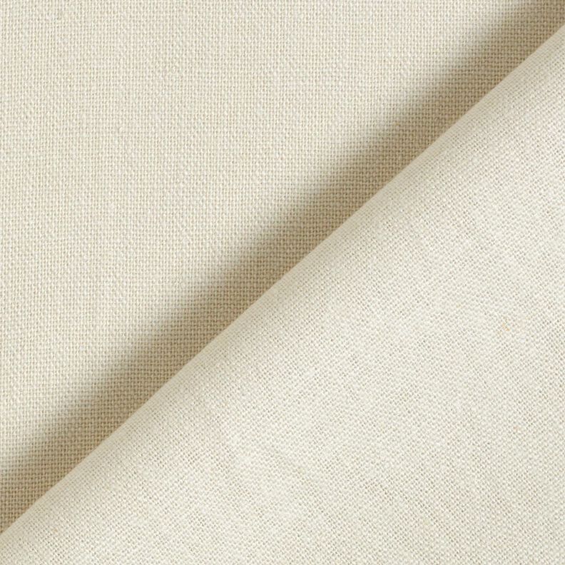 Puur linnen zwaar Effen – lichtbeige,  image number 3