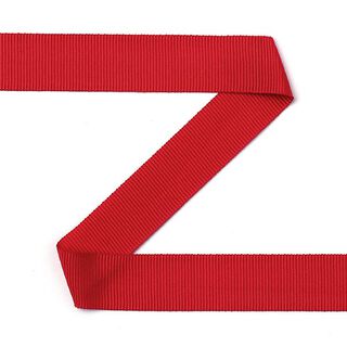 Ripsband Effen – rood, 