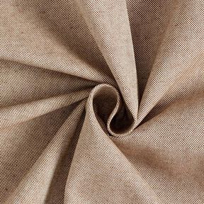 Decostof half panama Chambray gerecycled – middelbruin, 