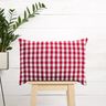 Katoenen stof Vichy ruit 1,7 cm – rood/wit,  thumbnail number 6