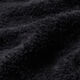 Katoen sherpa effen – zwart,  thumbnail number 2