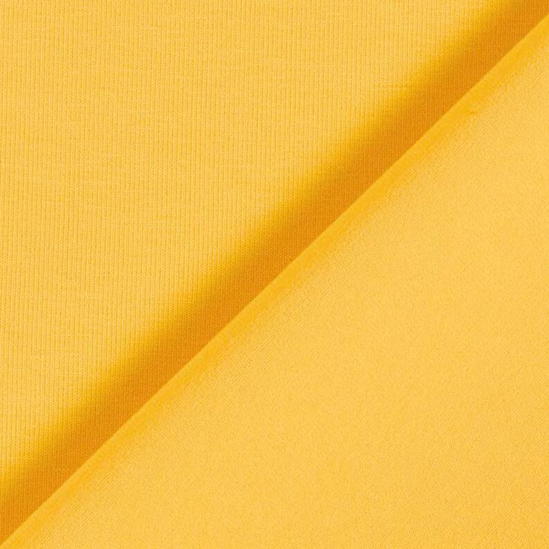 Katoenjersey medium effen – zonnegeel,  image number 5
