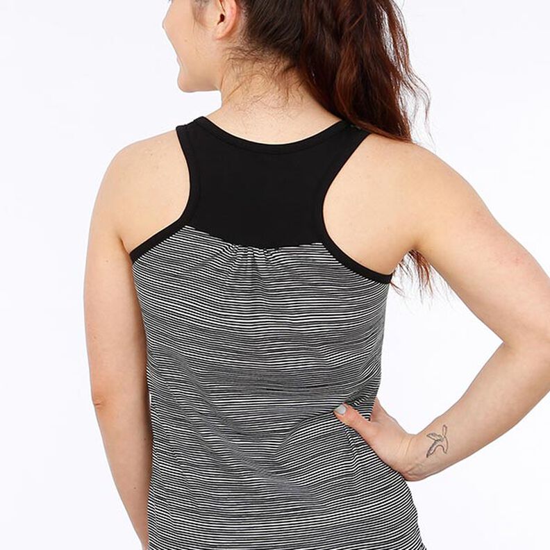 MEVROUW HENNIE Damestop met racerback | Studio Schnittreif | XS-XXL,  image number 4