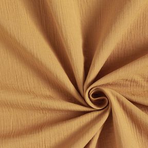 Mousseline/dubbel gehaakte stoffen 245 cm – karamel, 