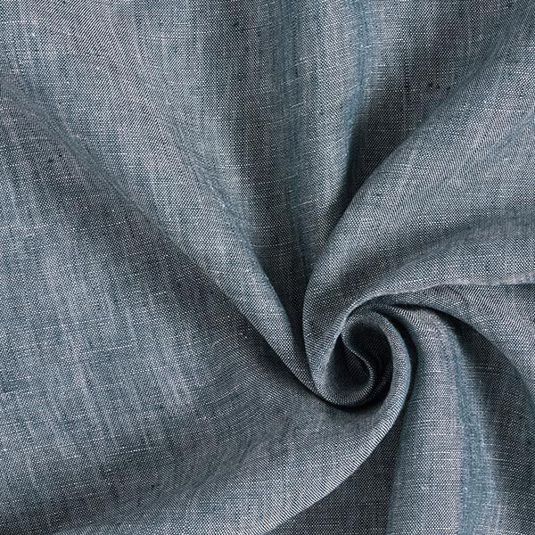 Half linnen melange – jeansblauw,  image number 1