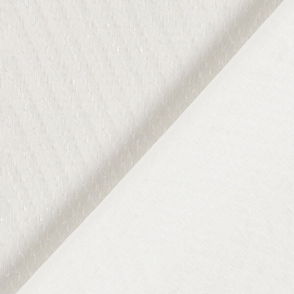 Chiffon zigzag glitter – wit, image number 4