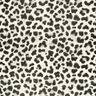 Stretch velours sneeuwluipaard – ivoor/zwart,  thumbnail number 1