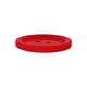 Kunststof knoop 2-gats basic - rood,  thumbnail number 2