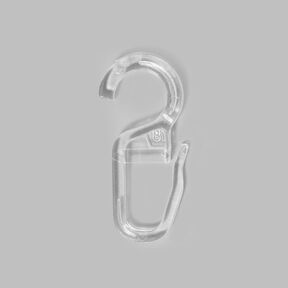 Bovenclipshaken [10 mm] 10 stk – transparant | Prym, 