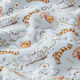 Cretonne Licentiestof "Harry Potter" memorabilia Griffoendor | Warner Bros. – zilvergrijs,  thumbnail number 2