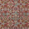 Decostof Gobelin Gevlochten ornamenten – lichtbeige/karmijnrood,  thumbnail number 1