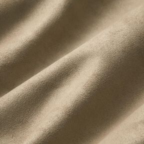Bekledingsstof Nubuck-imitatie – taupe, 
