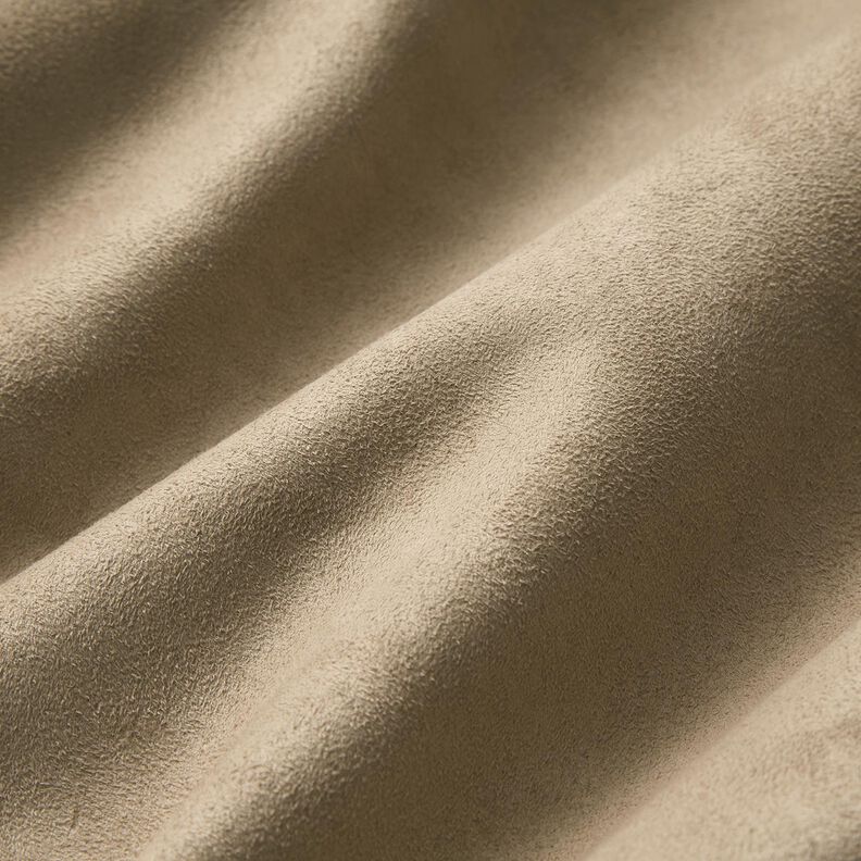 Bekledingsstof Nubuck-imitatie – taupe,  image number 3