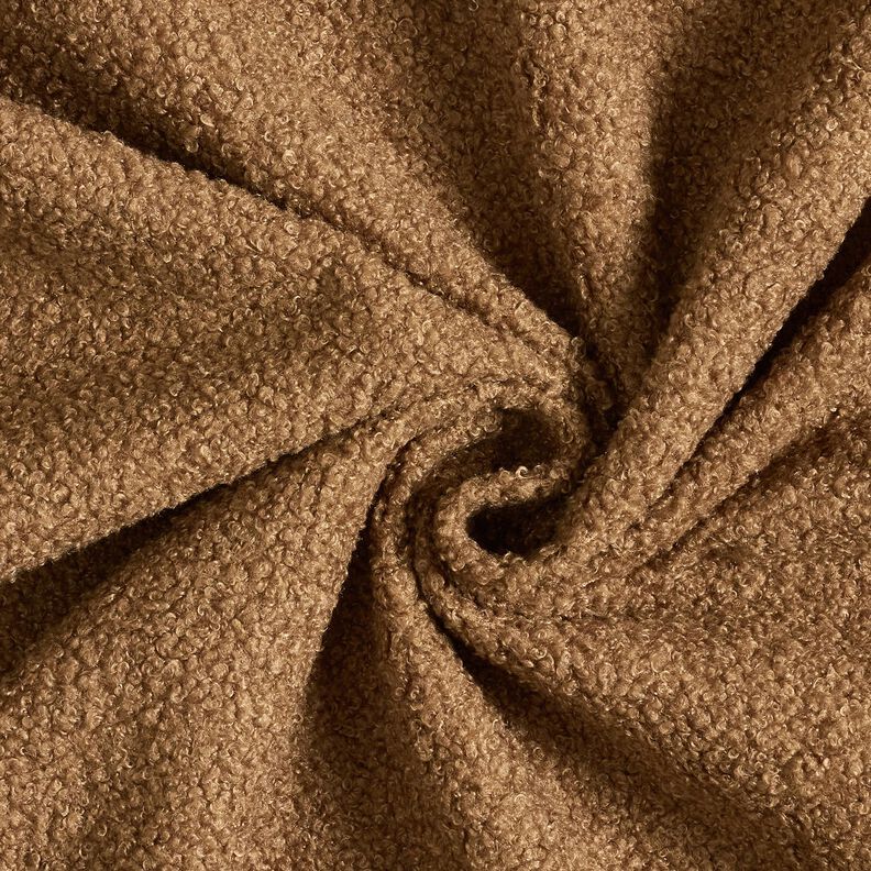 Bekledingsstof Teddy zacht – mocca, image number 1