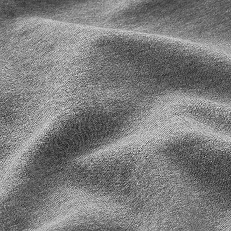 Licht katoenen sweatstof mix – donkergrijs,  image number 4