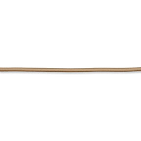 Gummikoord [Ø 3 mm] – beige, 
