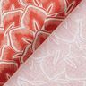 Katoenen stof Cretonne Abstracte bladeren – terracotta/ivoor,  thumbnail number 4