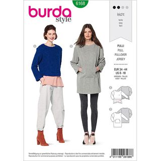 Trui, Burda 6168 | 34-44, 