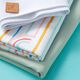 GOTS Stoffenpakket jersey Aquarel regenboog | Tula – wit,  thumbnail number 9