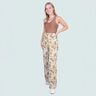 Mousseline/dubbel gehaakte stoffen Retro bloemen – wit,  thumbnail number 5