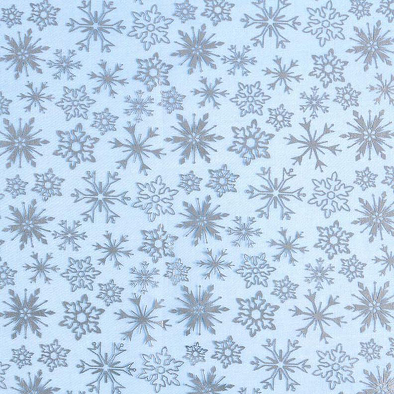 Organza sneeuwvlokken – lichtblauw,  image number 1