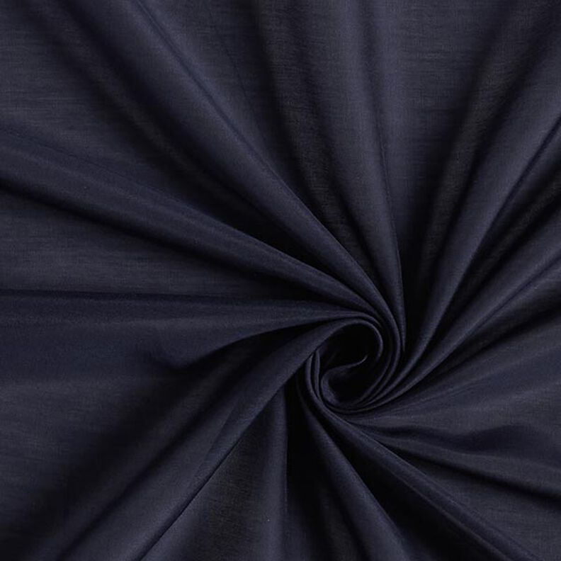 Superlicht katoen-zijdeweefsel Voile – marineblauw,  image number 1