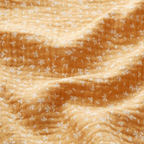 Mousseline/dubbel gehaakte stoffen Bloemblaadjes – oud goud, 