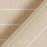 Decostof canvas brede strepen gerecycled – donkerbeige,  thumbnail number 4