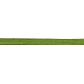 Elastische boordstrook  glanzend [15 mm] – olijf, 