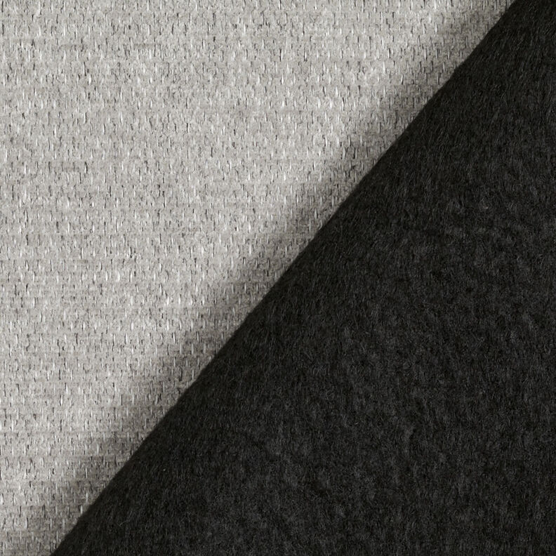 Bekledingsstof Chenille Mix – lichtgrijs/zilvergrijs, image number 3