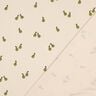 GOTS Katoenjersey Peren | Poppy Fabrics – lichtbeige/lichtolijf,  thumbnail number 4