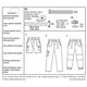 kinderbroek | short, Burda 9354 | 116 - 158,  thumbnail number 7