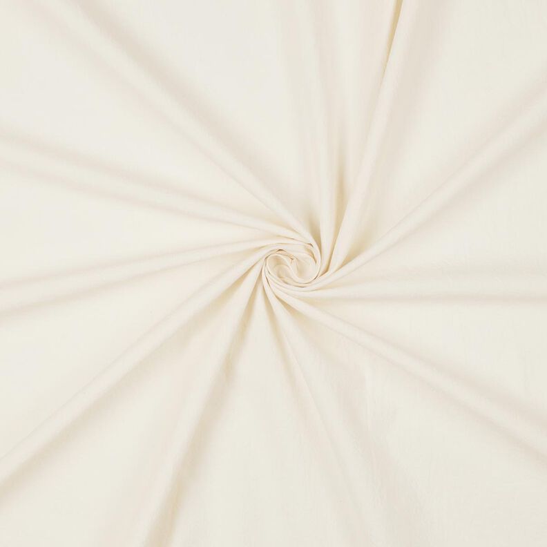 Katoenen stof Krinkel voorgewassen – creme,  image number 1