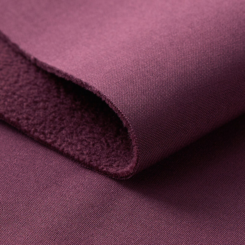 Softshell Effen – aubergine,  image number 5