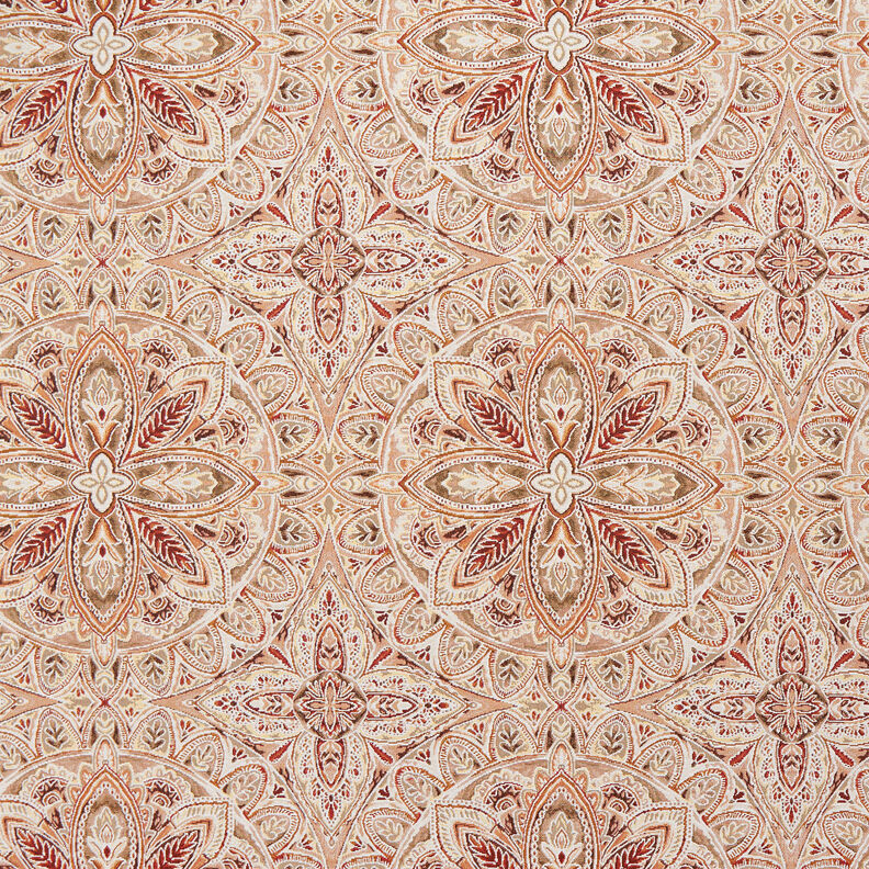 Decostof Gobelin delicate mandala – ecru/brons,  image number 1
