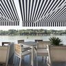 Luifelstof strepen Toldo – wit/marineblauw,  thumbnail number 4