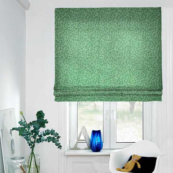 Decostof Half panama Kleine takken – groen, image number 8