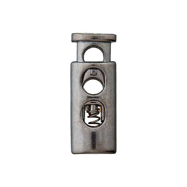 Koordstopper [ Ø 5 mm ] – oudoudzilver metalen metalen,  image number 2