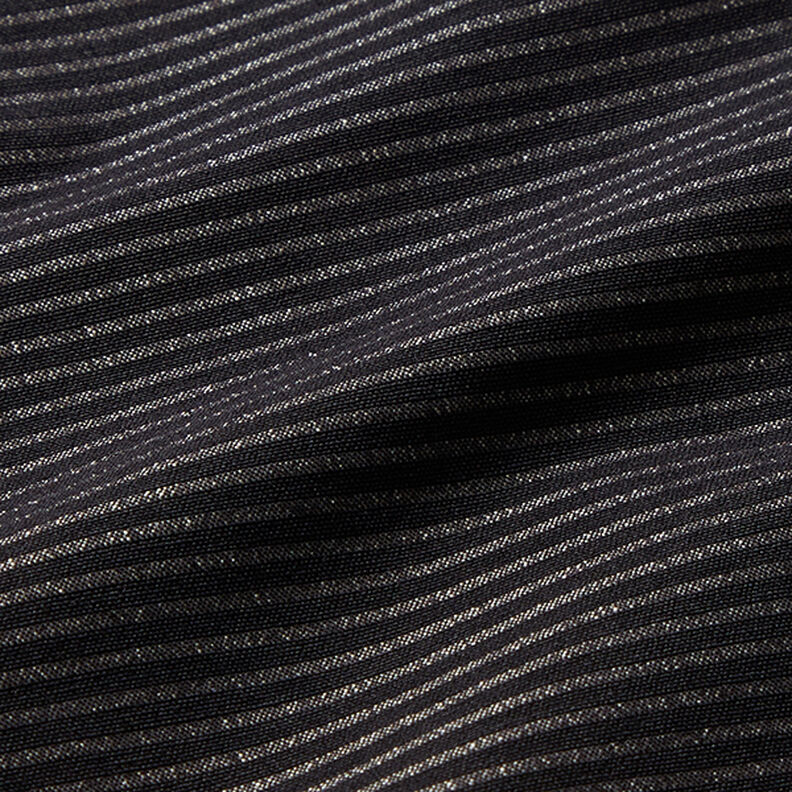 Broekenstretch dwarsstrepen – zwart/oudzilver,  image number 2