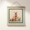 Decopaneel Gobelin lieve paashaas – lichtbeige/licht mint,  thumbnail number 6