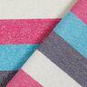 Glitterjersey strepen – intens roze/marineblauw,  thumbnail number 4