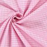 Katoenen stof Vichy ruit 0,2 cm – roze/wit,  thumbnail number 2