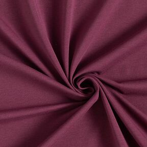 GOTS Katoenjersey | Tula – aubergine, 