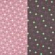 Katoenjersey Glow-in-the-dark smiley – oudroze,  thumbnail number 1