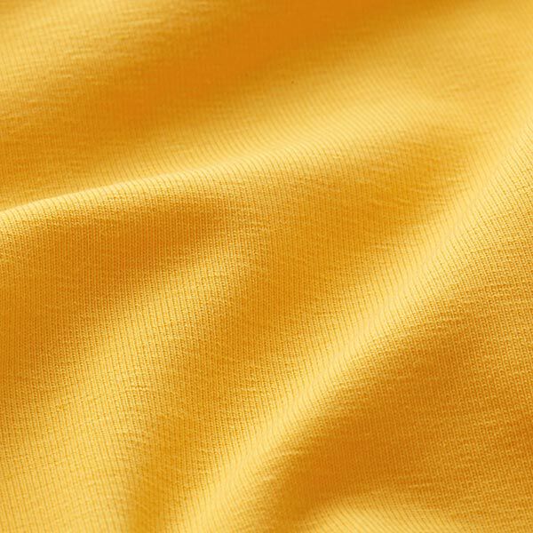 Katoenjersey medium effen – zonnegeel,  image number 4