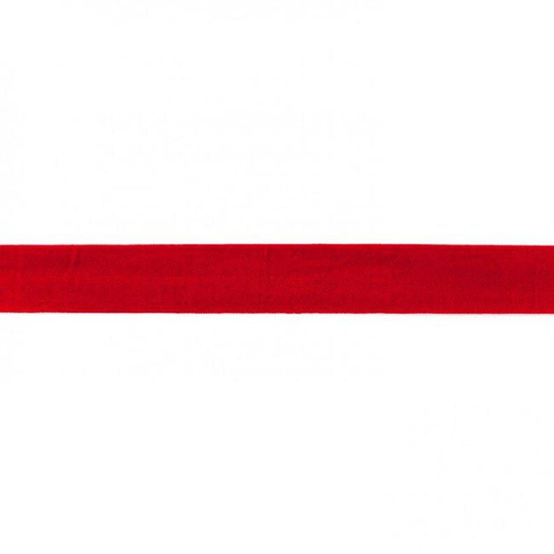 Elastische boordstrook  mat [20 mm] – rood,  image number 1