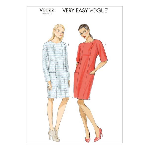 Jurk, Vogue 9022 | 32 - 50, image number 1
