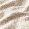 Meubelstof jacquard abstract luipaardmotief groot – creme/beige,  thumbnail number 2